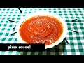 Homemade pizza sauce recipe-Homemade pizza sauce with tomatoes-English subtitles