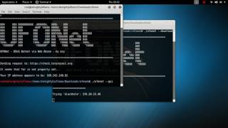 DDOS Attack with Botnet UFOnet 2017!