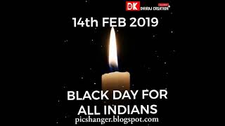 #KunalSinghStatus #pulwama_attack #black_day  😔14th February Pulwama Attack as Black Day🕯️🇮🇳||Ar