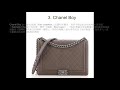 十大最具標誌性的 chanel bags 香奈兒包包