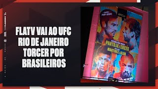 FlaTV vai ao UFC Rio de Janeiro torcer por brasileiros