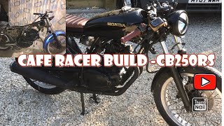 Cafe Racer Build - Honda CB250RS time-lapse (Quarantine build)