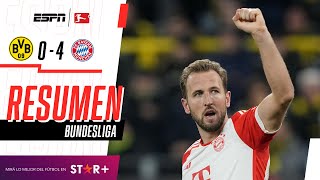 ¡HAT-TRICK DE KANE Y PALIZA BÁVARA EN EL CLÁSICO ALEMÁN! | B. Dortmund 0-4 B. Munich | RESUMEN