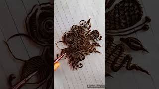 2022 Rose🌹 Henna Design | Gulab wali Mehndi | Simple Rose Mandala |Shiza Fatma