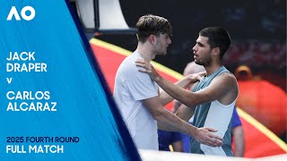 Jack Draper v Carlos Alcaraz Full Match | Australian Open 2025 Fourth Round