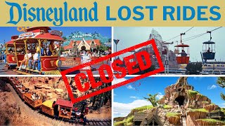10 LOST Rides of Disneyland REVEALED