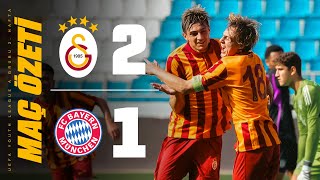 📺 Özet | Galatasaray U19 2-1 Bayern Münih U19 (UEFA Youth League A Grubu 3. Maç)