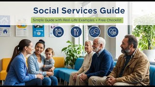 Best Guide to Social Services for Professionals with Free Checklist, Examples, Assessment Steps