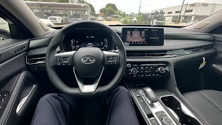 2024 INFINITI QX60 Luxe POV Drive