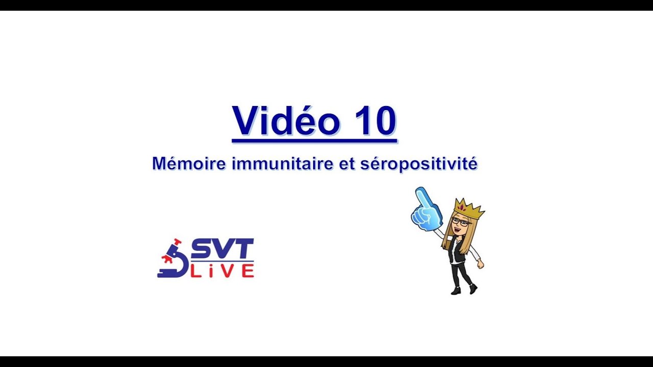 Mon Brevet De SVT En 100 Vidéos --- Vidéo 10 : Mémoire Immunitaire Et ...