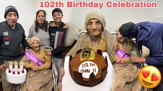 Nani ka 102th Birthday celebrate kia😍