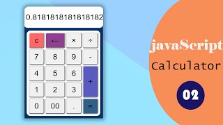 javaScript calculator 02 | Using jQuery