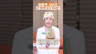 비중격 사이즈! CT로 확인 가능?