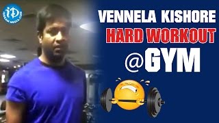 Vennela Kishore's Comedy Workout In Gym