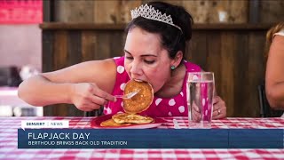 Embrace Berthoud's history by eating free pancakes at Flapjack Day
