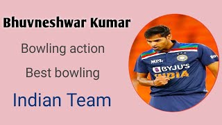 Bhuvneshwar Kumar bowling action #real cricket#