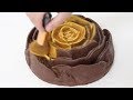 Creating A Beautiful Rose Cake with Silicone Mold Full tutorial for Beginners with @ItsAPieceOfCake