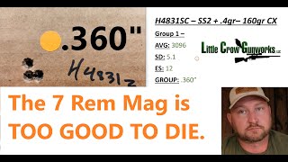 7mm Showdown | Part 11 | 7mm Rem Mag Follow Up Load Development Testing | Little Crow Gunworks