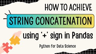 FAANG Job Series: How To Perform String Concatenation - Amazon Interview | Python for Data Science