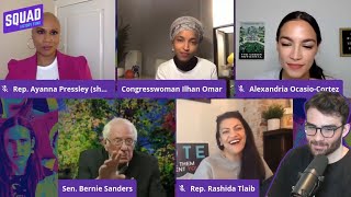 wholesome moment for progressives | HasanAbi reacts to Bernie Sanders