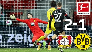 Wirtz Decides Top Match | Bayer 04 Leverkusen - Borussia Dortmund | 2-1 | Highlights | MD 17