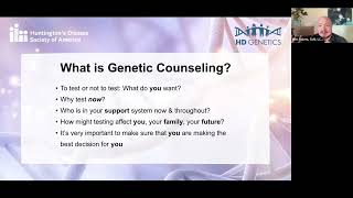Let's Talk about Genetic Testing