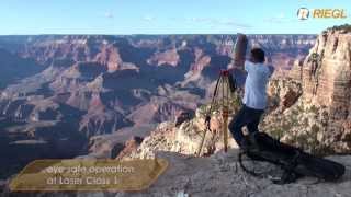 The RIEGL VZ-4000 scanning the Grand Canyon