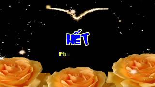 [Karaoke] HẾT - Hạ Tone - Phạm Trưởng