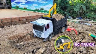 RC Dump truck ឡានដឹកដី 2024 បញ្ចា កំពូលឡានបែនដឹកដីប្រាំតោនកម្លាំងខ្លាំងល្បីក្នុង Tik Tok Rc Truck