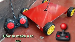 How to make a rc car at home