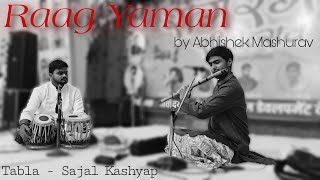 Raga Yaman | Roopak Taal | @abhishekmadhurav | Tabla - Sajal Kashyap