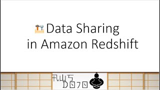 AWS Tutorials - Data Sharing in Amazon Redshift