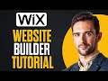 Wix Website Builder Tutorial 2024 | Full Walkthrough (Step-By-Step)