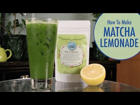 How to Make Matcha Lemonade How to Make Matcha Lemonade