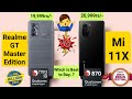 Mi 11X vs Realme GT ME Which is Best to Buy indepth Comparison