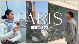 [English sub] Paris! Vlog 3, Orangerie Museum and Cruising dinner on the Seine River