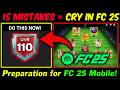 15 TIPS for FC 25 MOBILE PREPARATION | Mr. Believer