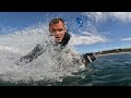 kitesurfing and jumping cliffs in portugal