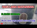 cara memperbaiki mejikom miyako nasi lama matangnya