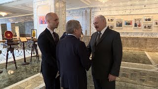 Лукашенко встретился с президентом Международного олимпийского комитета