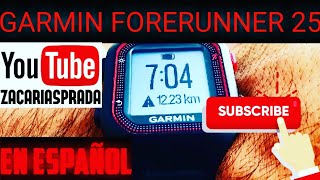 🔴#REVIEW #GARMIN #ARGENTINA #FORERUNNER25 #RELOJ #GPS #ESPAÑOL #UNIVERSOGYM