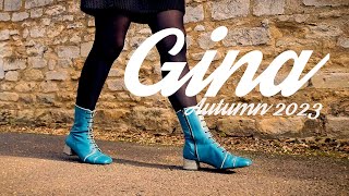 Modshoes The Gina Womens Leather Boots Vintage Retro Autumn 2023