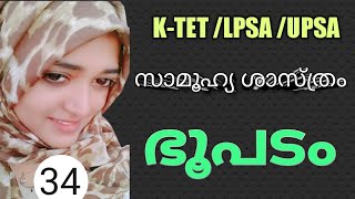 ഭൂപടം (map) ktet/LP/UP