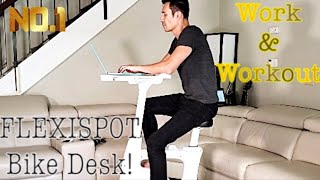 Flexispot Desk Bike | Cycle, Sit or Stand Up! Exercise While You Work!