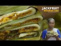 Kerala Style Jackfruit Steamed Ada - Jackfruit Ela Ada