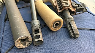 A Overview of Firearm Suppressors / Silencers