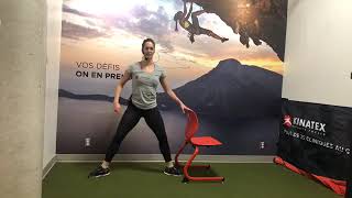 Facebook Live - 10 avril 2020 - Entraînement en circuit avec chaise