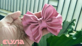 New laço Helena Satin Ribbon 38mm 🎀 Ribbon Bow 🎀 DIY by Elysia Handmade