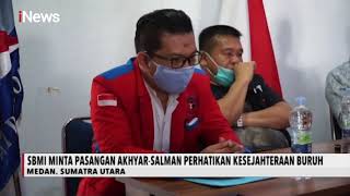 Serikat Buruh Merdeka Indonesia Kota Medan Dukung Akhyar–Salman di Pilkada - iNews Sore 11/10