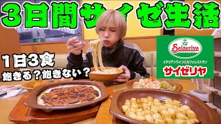 【三日間】サイゼリヤだけで食事を続けたら何キロ太る？1日3食サイゼ生活が超過酷すぎた！(ミラノ風ドリア、辛味チキン、パスタ、ピザ)